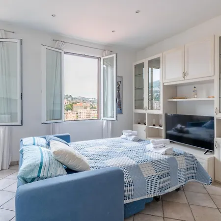 Breathtaking View In Historic * Sanremo